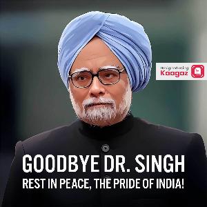 Dr. Manmohan Singh Punyatithi Posters post